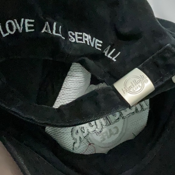Hard Rock Cafe Shanghai Save the Planet Love all Serve all baseball cap hat - Picture 3 of 4